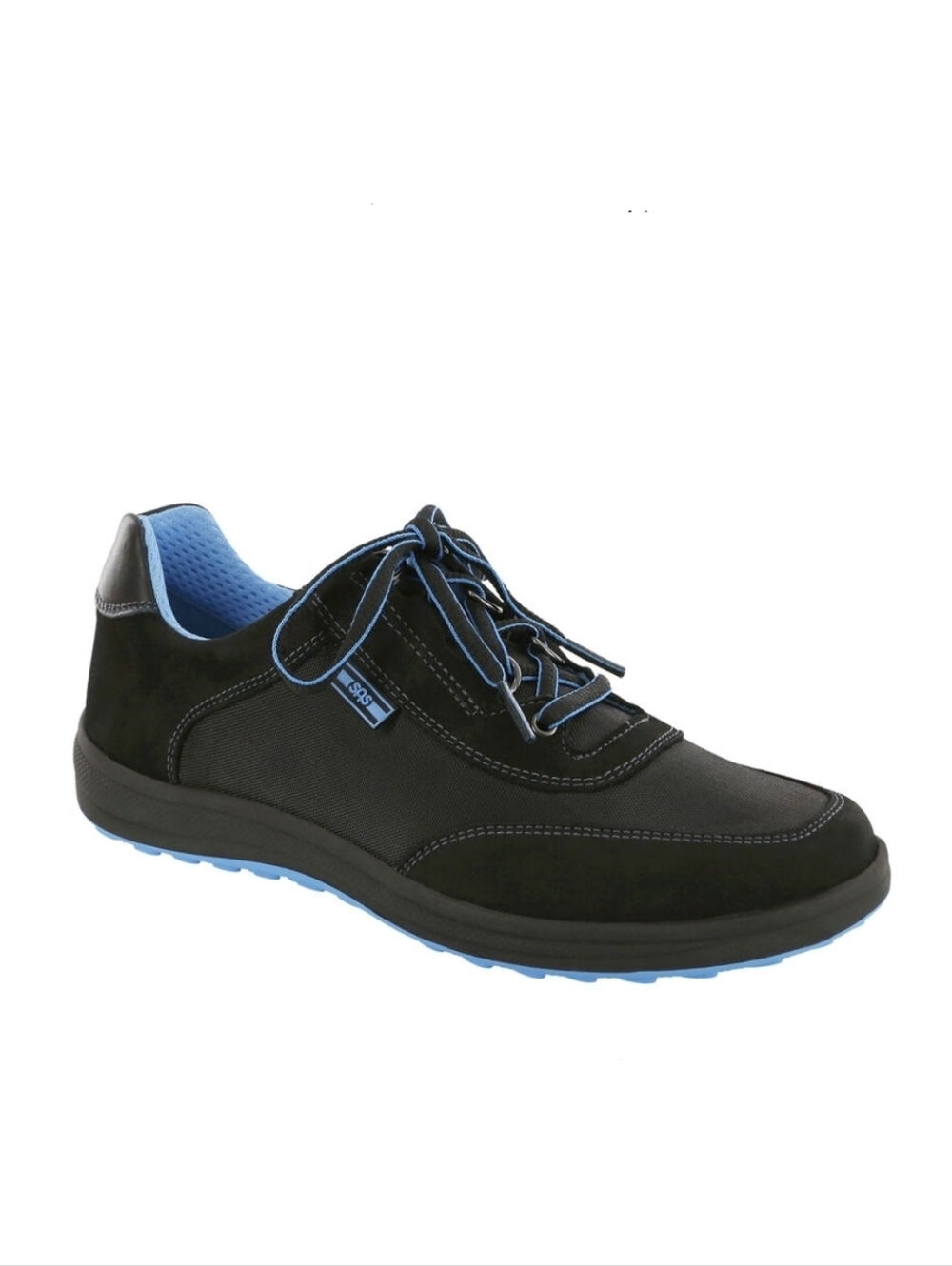 SAS Sporty Lace Up Sneaker - Black Size 9.5